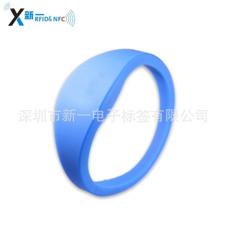 閉合式防水RFID手環 電子標簽旅游景點門票硅膠芯片 游泳館專用