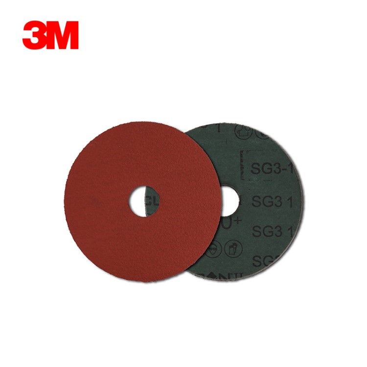 3M987C陶瓷顆粒精密成型纖維砂碟 金屬研磨鋼紙磨片