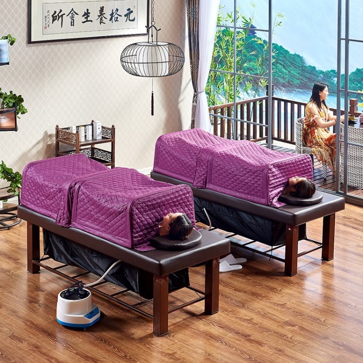 熏蒸床理疗床全身蒸汽院家用床汗蒸艾灸床全身熏蒸床