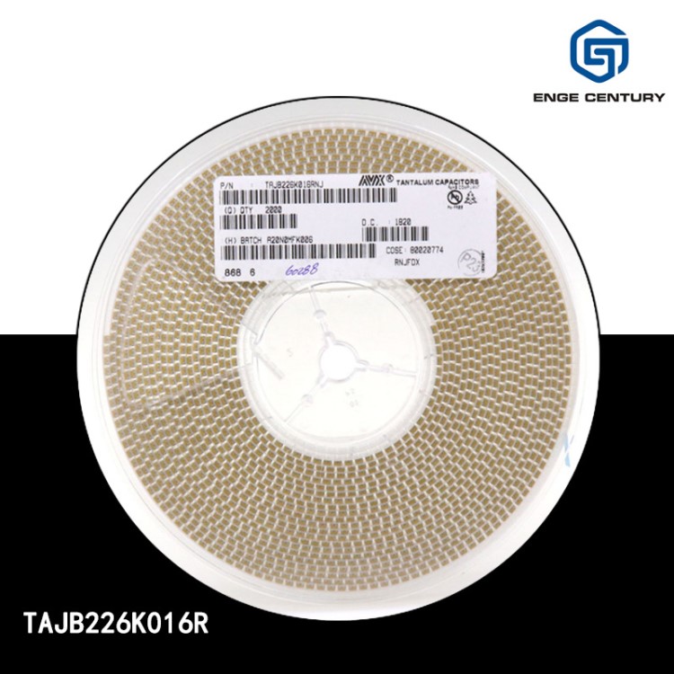 原廠(chǎng)貼片鉭電容解B型22uF 16V TAJB226K016R車(chē)載系列插件高頻低阻