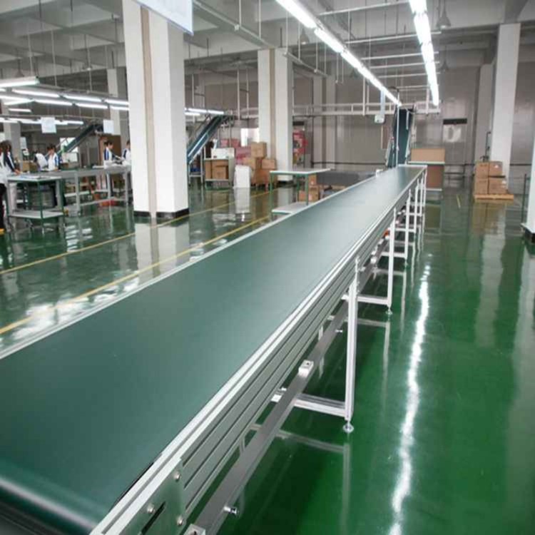 深圳手機車載充電器組裝線數據線生產線音響音箱雙皮帶生產線
