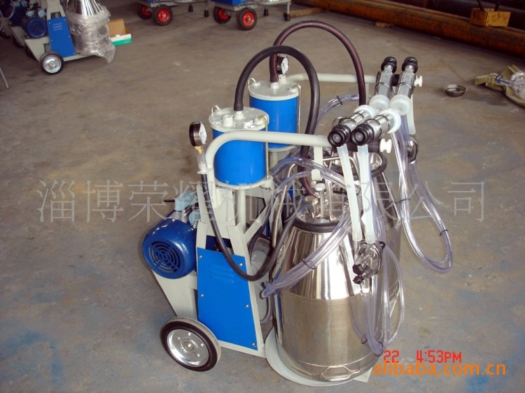 YDH-IIG活塞泵式雙桶奶山羊擠奶機 配擠奶奶杯組