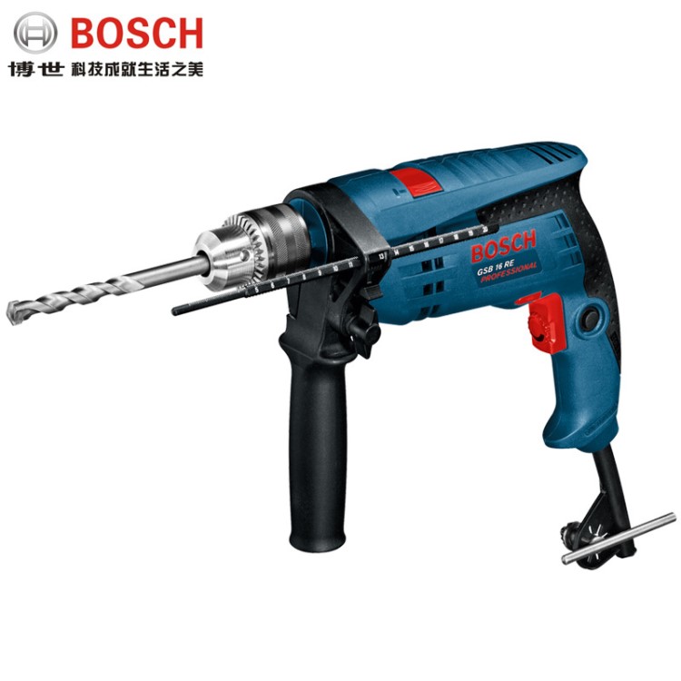 博世Bosch沖擊鉆GSB13RE手電鉆工業(yè)級裝修工具微型電錘電動工具