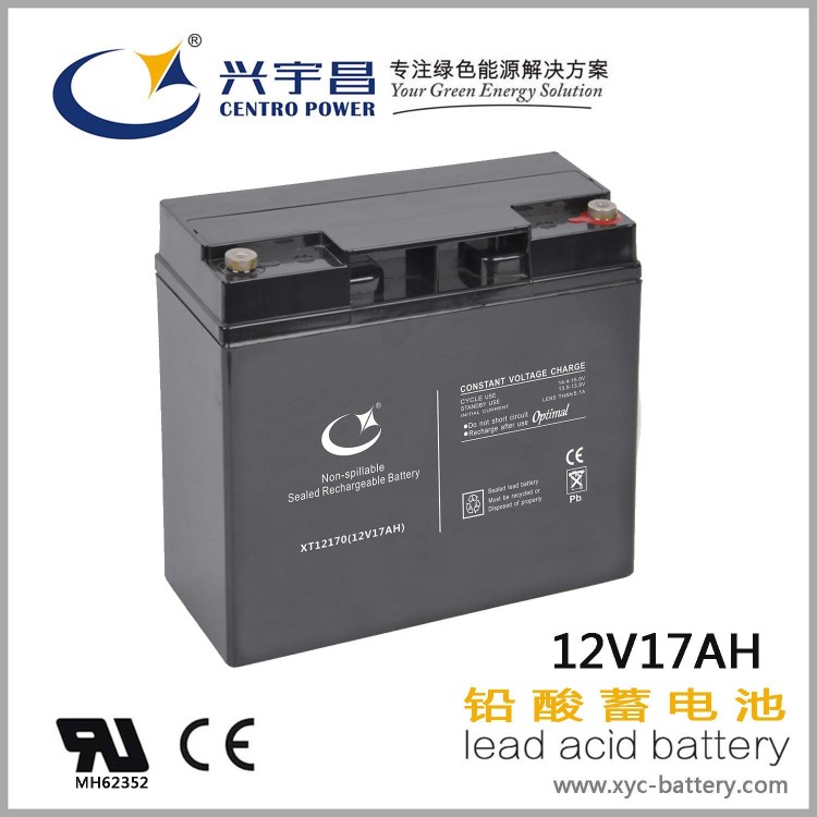 12V17AH太阳能振频式杀虫灯蓄电池厂家/农业杀虫灯 蓄电池