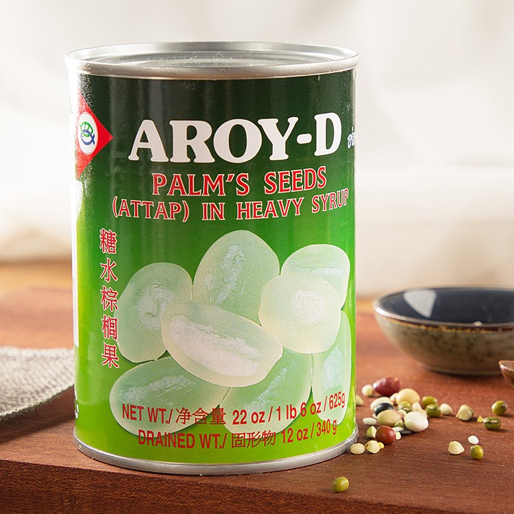 泰国aroy-d糖水棕榈果 安来利亚答枳 亚答子/亚答积亚达子罐头