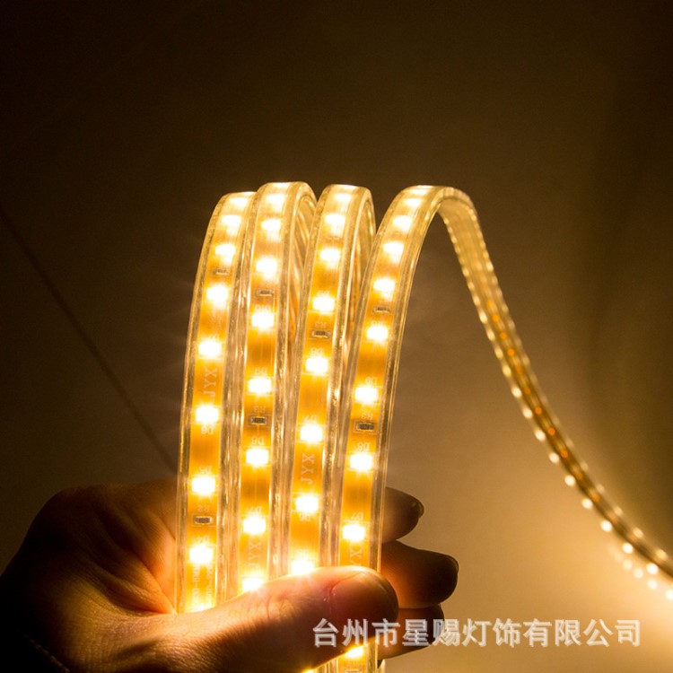 LED5730軟燈帶60珠高亮單排貼片5730燈條酒店休閑中心KTV裝飾