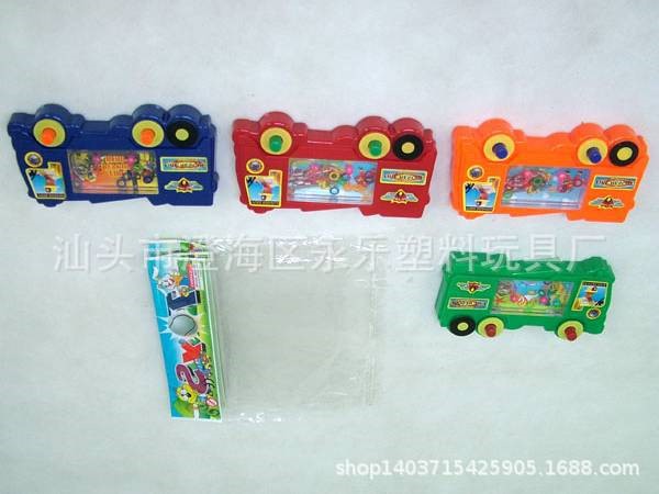 消防車水機 兒童休閑益智玩具 水中套圈游戲機