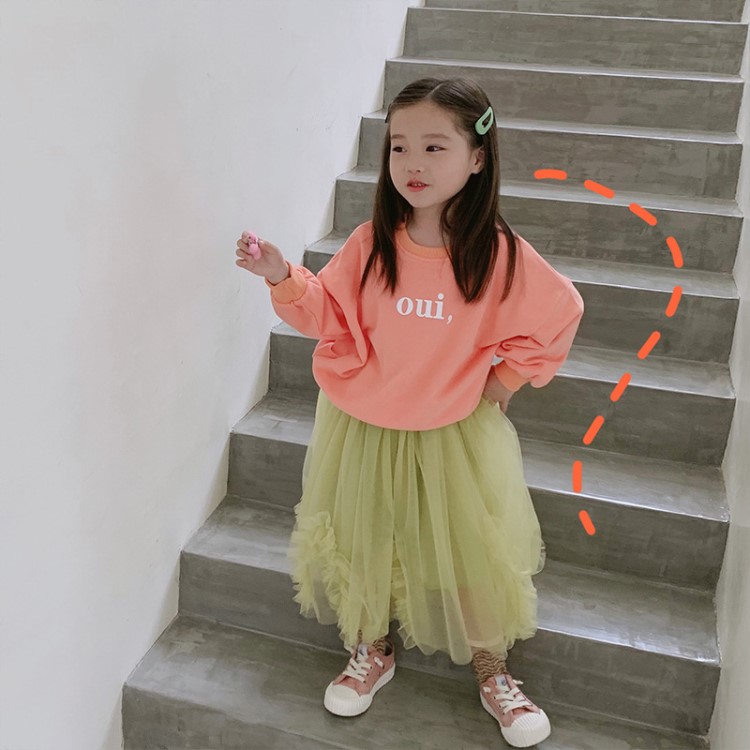 女童衛衣寬松韓版2019寶寶秋裝新款中小童兒童套頭上衣外套春秋潮