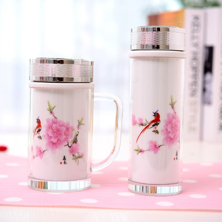 清倉禮品紫砂杯不銹鋼陶瓷養(yǎng)生杯爆款青花瓷保溫杯定制廣告杯批發(fā)