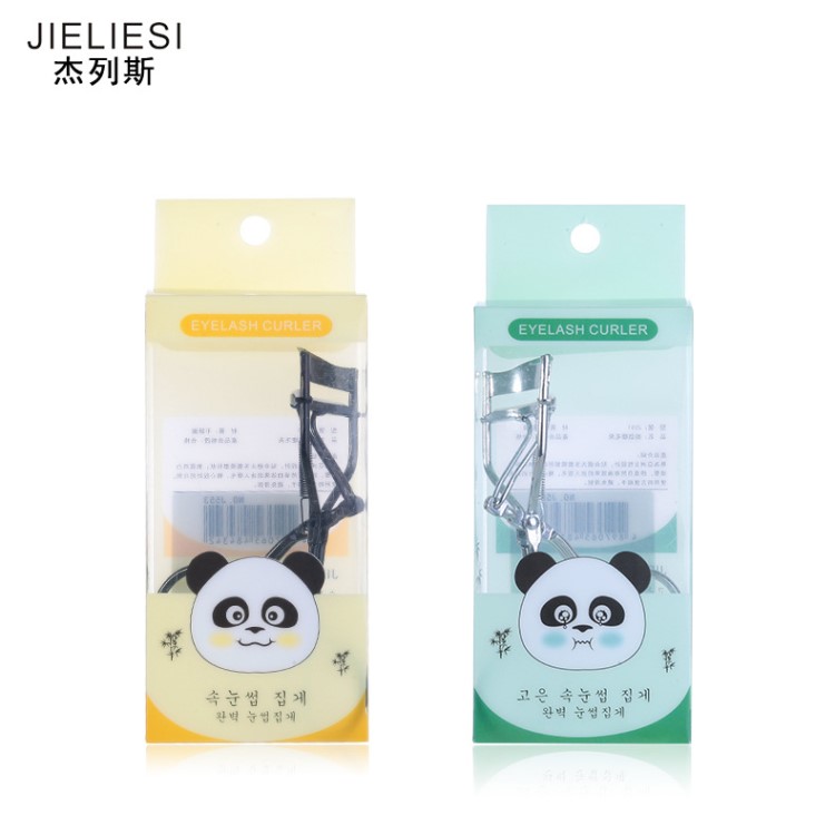 杰列斯 不銹鋼睫毛夾 大眼神器 黑色銀色睫毛卷翹器美妝工具 J554