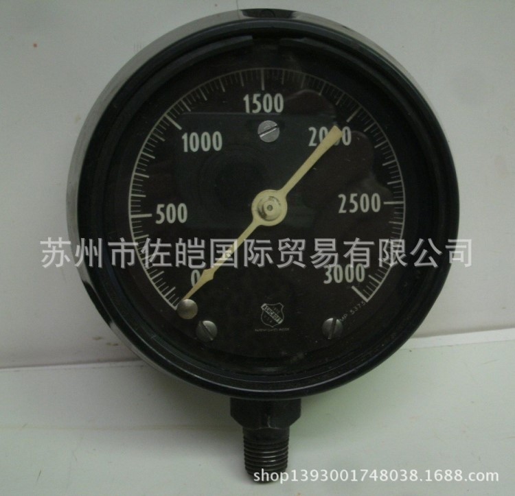 代理銷售ASHCROFT雅斯科品牌精品通過CE的1009型工業壓力表