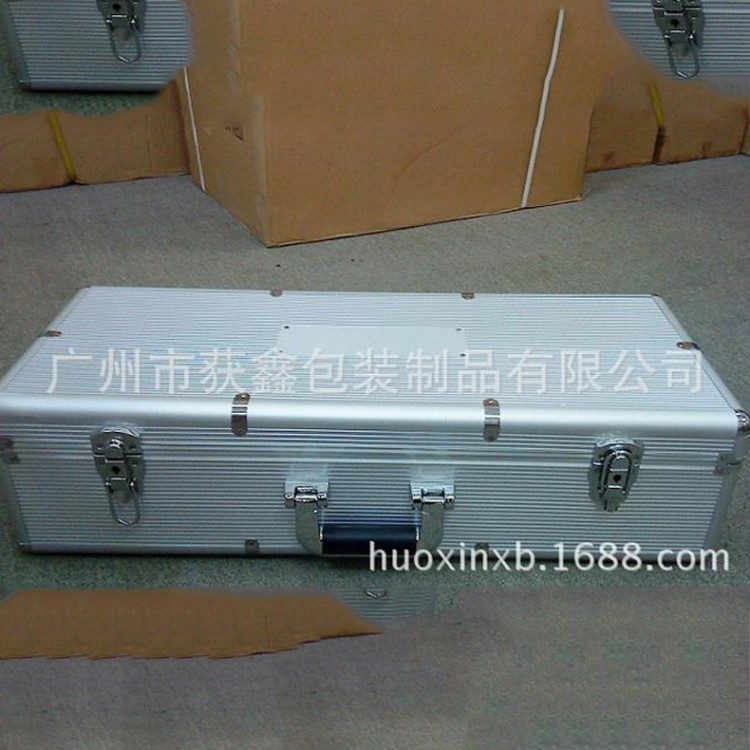 生產鋁制儀器工具箱 鋁合金儀器包裝箱 手提式文件箱