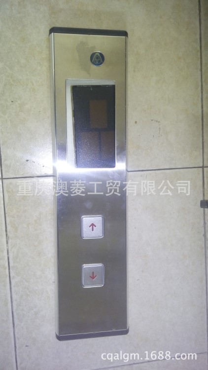 電梯配件/蒂森電梯外呼面板G26A/MS3-SG/蒂森無底盒面板/全新原裝