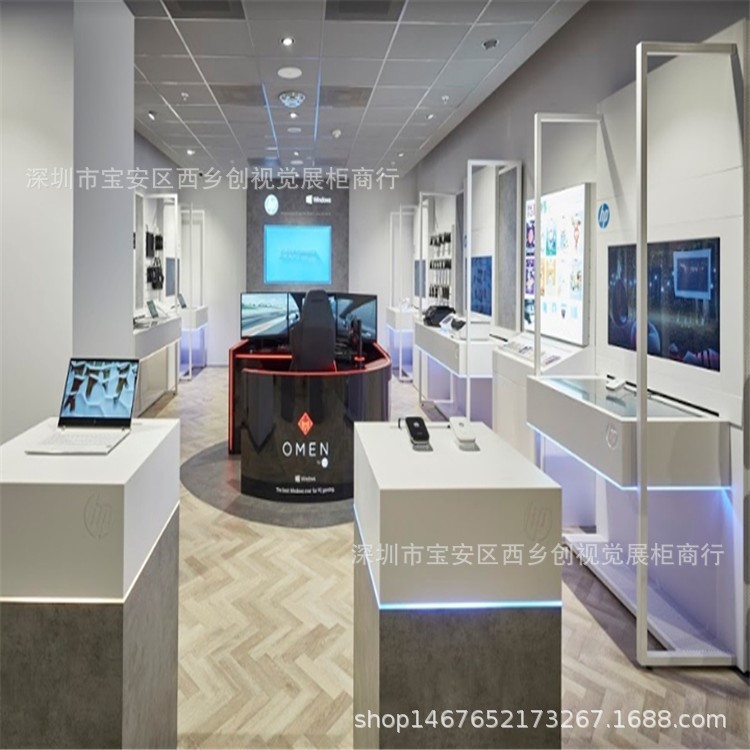 手機電腦展柜智能產(chǎn)品展示柜手機配件展示柜中島柜產(chǎn)品展示柜