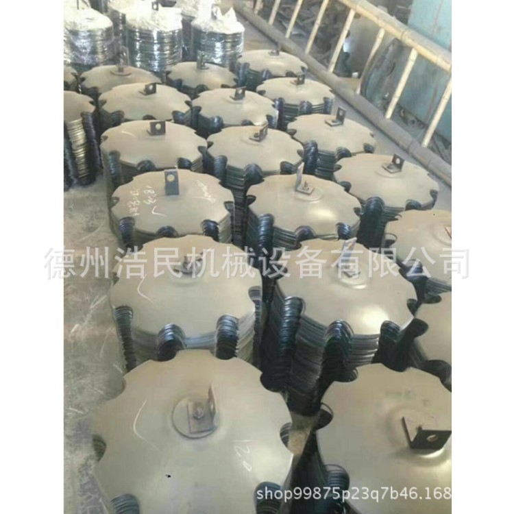 加厚錳鋼材質 加強型65錳鋼耙片出口缺口耙片 圓盤耙片圓盤犁片