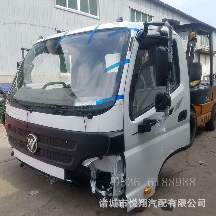 低價銷售福田歐馬可單排駕駛室總成 駕駛室殼體車門升降器 配件