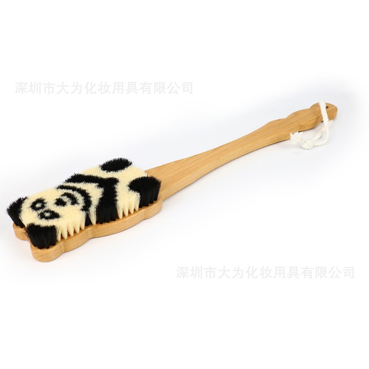洗澡刷 浴室神器洗浴搓背刷長柄搓澡刷沐浴刷 擦背洗澡刷萌熊貓
