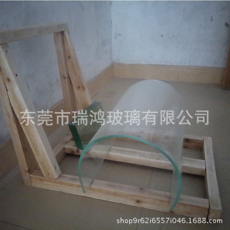 5mm超白熱彎弧形玻璃多款式生產(chǎn)加工按來圖定制非標(biāo)定做曲面玻璃