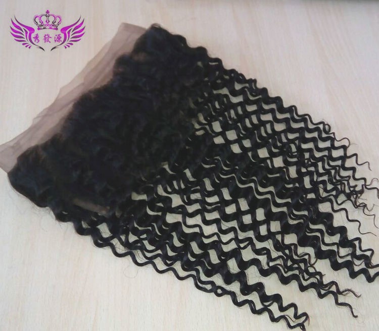 新款假发 360 lace frontal deep wave curly 22*4*2 巴西假发