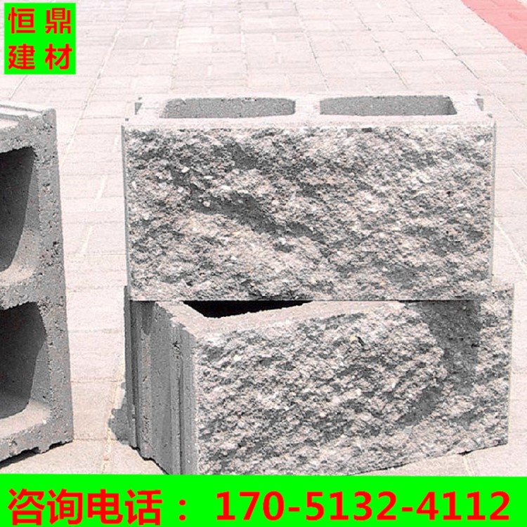 裝飾劈裂磚 劈裂砌塊 景觀擋墻砌塊 工廠(chǎng)直銷(xiāo)400*190*180劈裂磚