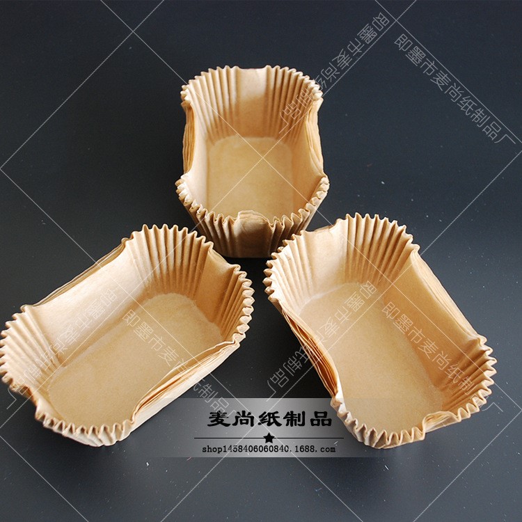 高品質食品級耐高溫可烤蛋糕紙模烘焙紙杯面包吐司蛋糕紙托船形
