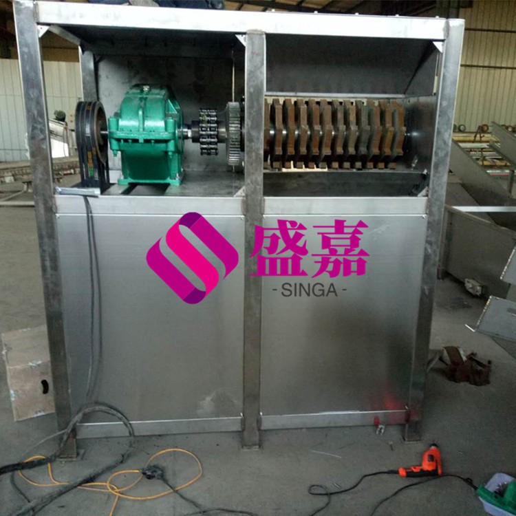 J凍雞肉破碎機 凍魚肉破碎機