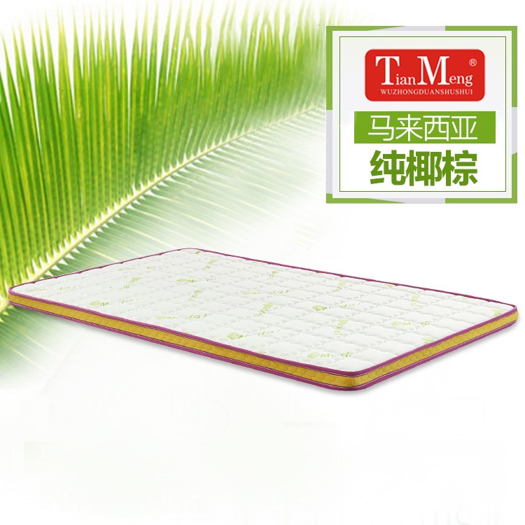 廠家批發兒童床墊 環保棕墊 小孩薄床墊 天然山棕床墊貼牌代工