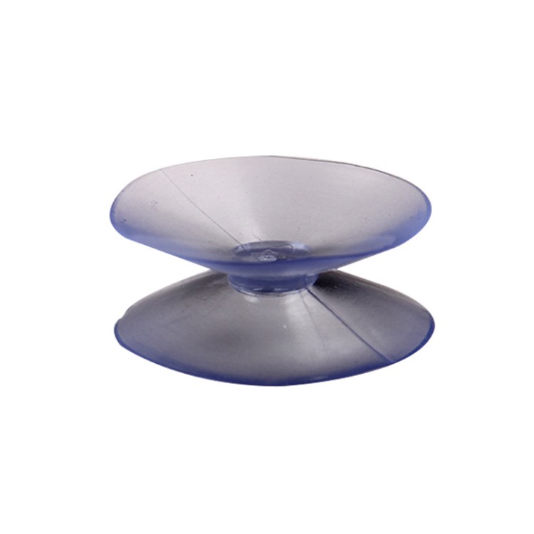 生产玩具配件pvc环保吸盘 透明强力双面3.5cm吸盘