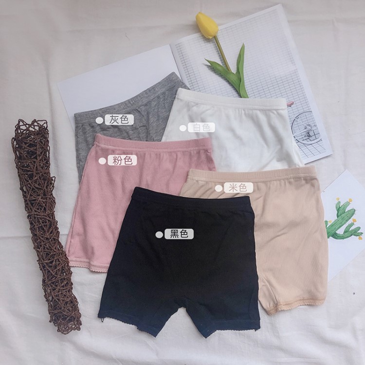 新款中性2019夏季糖果男女內褲幼兒童寶寶四角褲爺爺短褲爺爺褲
