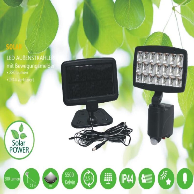 太陽能人體感應燈   LED SOLAR PIR LIGHT，太陽能感應壁燈