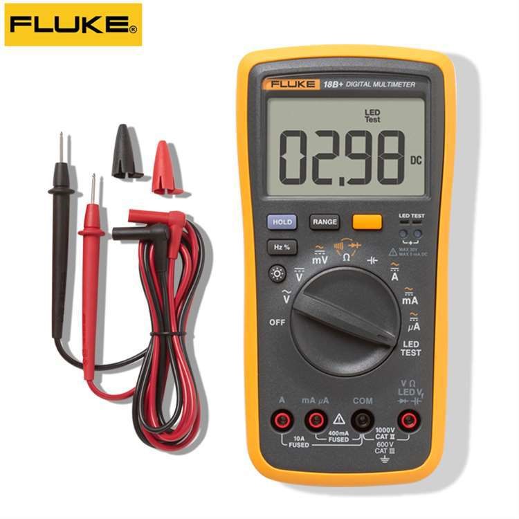 Fluke/福祿克儀器儀表F15B+F17B+F18B+107數(shù)字?jǐn)?shù)顯萬用表