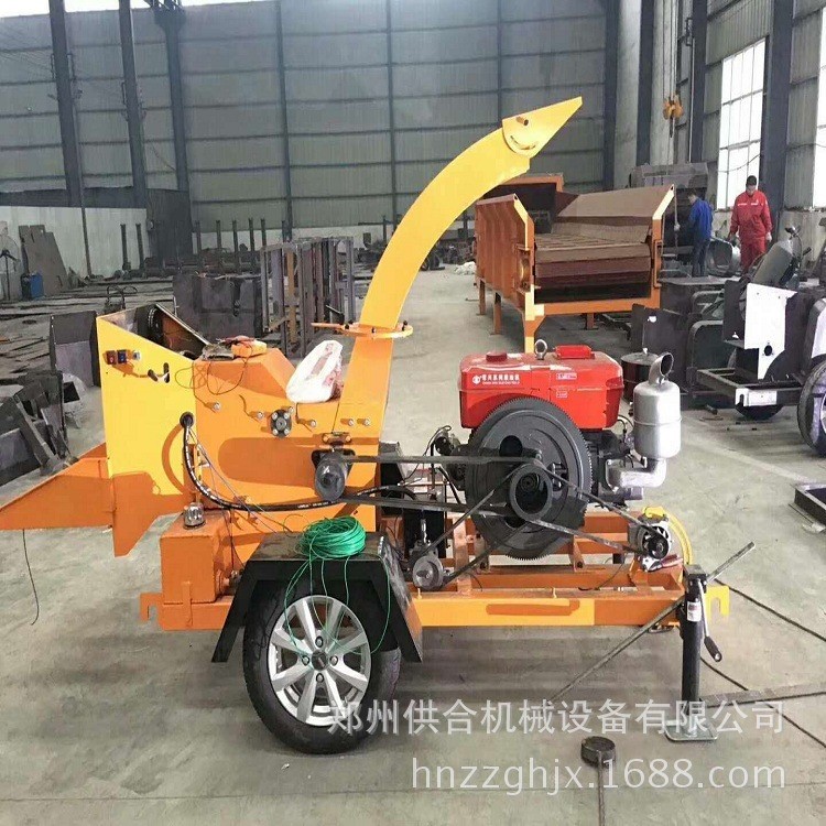 供應園林專用移動式樹枝切片粉碎機 葡萄枝粉碎機 園林管理機械