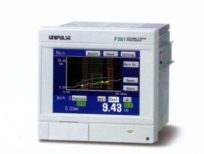 日本UNIPULSE尤尼帕斯 F381型 稱重控制器 高精度稱重顯示控制器