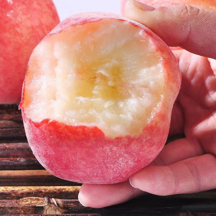 水蜜桃当季现摘山西春雪桃毛桃5斤装油桃微商货源一件代发