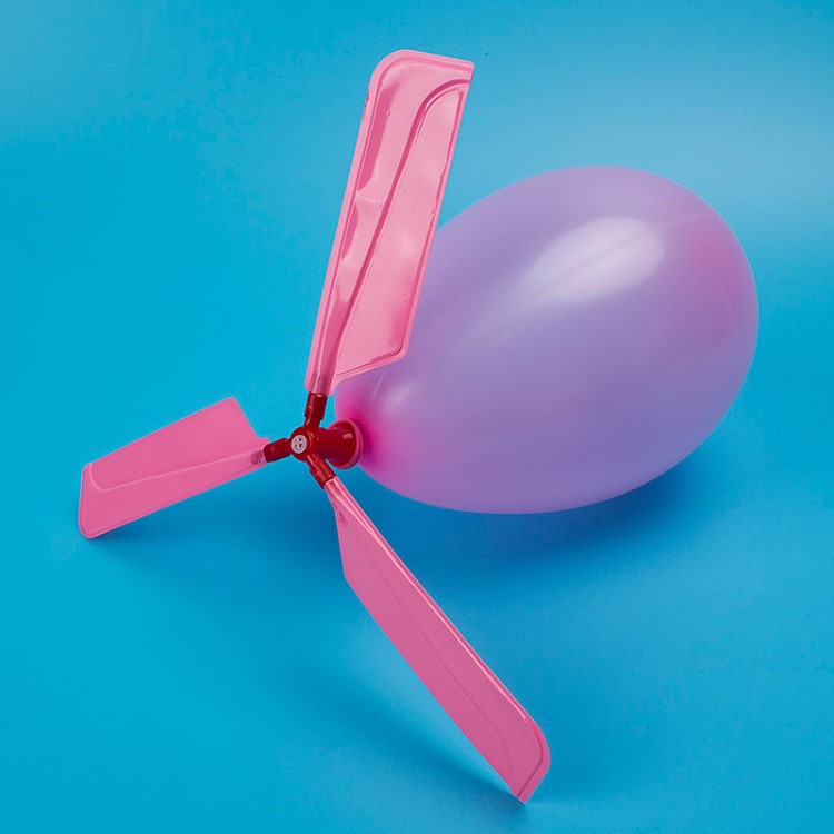 飞机diy制作气球直手工 小学生儿童科技小自制无中性玩具小发明