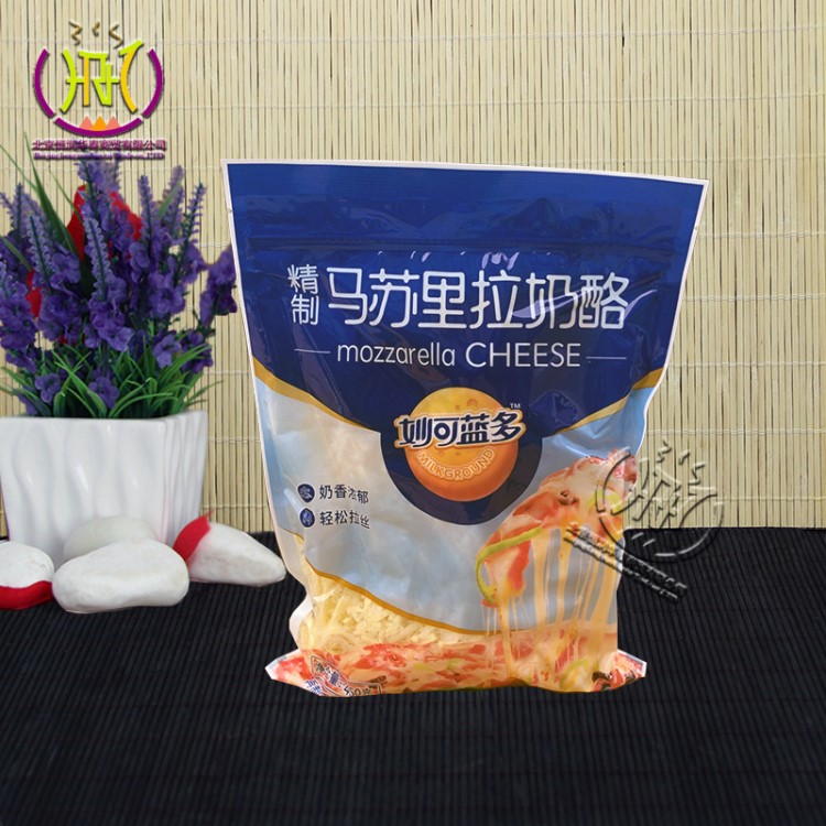 妙可蓝多马苏里拉芝士碎450g 妙可蓝多奶酪丝450g披萨原料