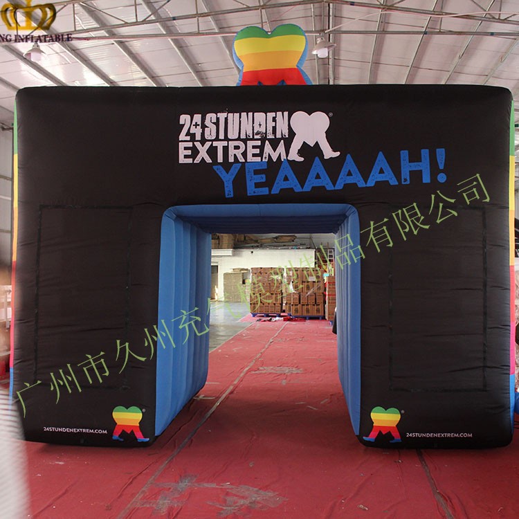 充氣拱門 房型充氣造型 廣告宣傳 充氣房門 方門 各類企業(yè)訂制