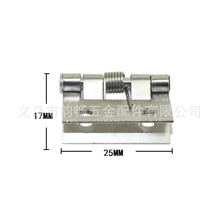 彈簧合頁小合頁禮盒合頁木盒合頁裝飾合頁家具小合頁17*25MM