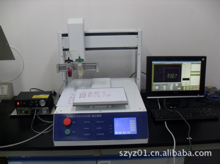 小型點膠灌膠機，臺式灌膠機，三軸點膠涂膠機械手