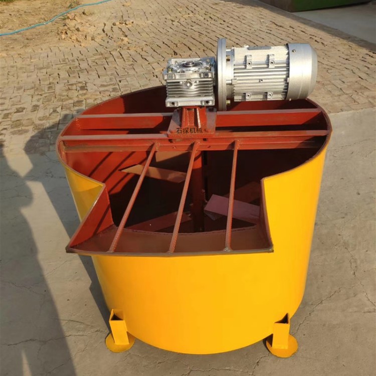 厂家直销单层搅拌机水泥浆沙灰立式搅拌桶矿用多功能搅拌槽