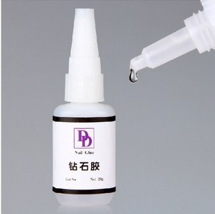 批發(fā)供應(yīng)DD膠水合金飾品鉆石膠 典典20g 專用沾寶石膠水