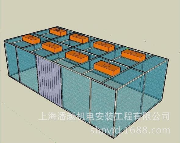 浙江舟山市净化棚 洁净棚层流罩 无尘棚 十万级 万级 百级净化棚