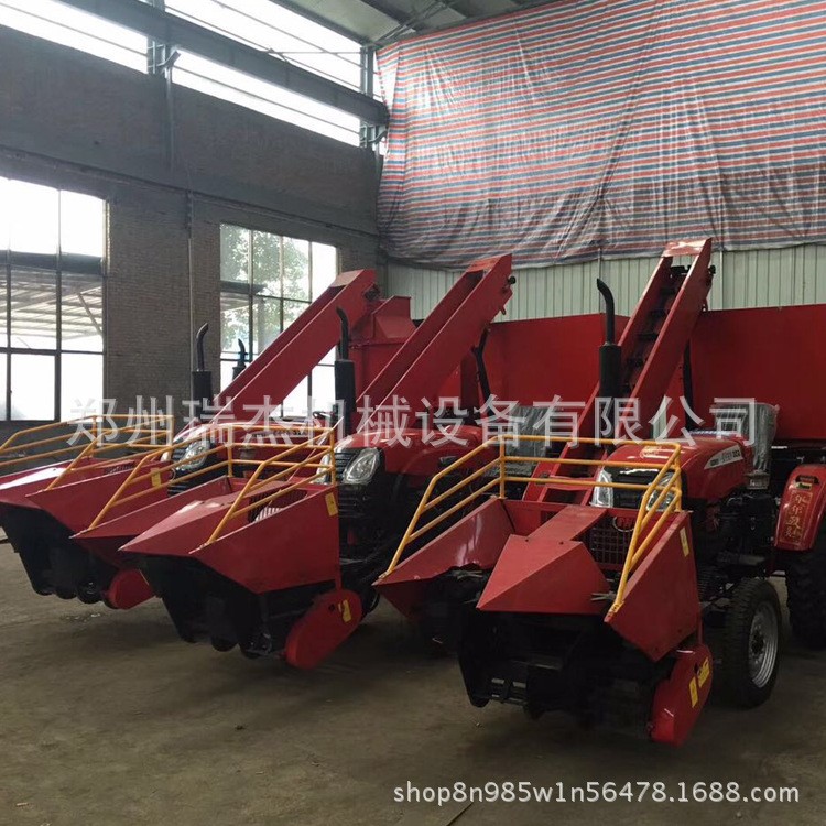 小型玉米聯合收割機價格 背負式收割機 全套設備拖拉機改裝04
