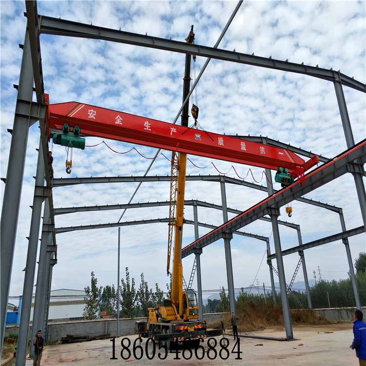 廠家銷1噸2噸3噸5噸10噸LD電動單梁橋式起重機(jī)行車航吊質(zhì)保一年。