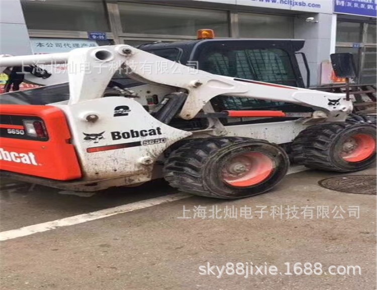 二手山貓滑移S963小裝載機/山貓輪式清掃機/S963清掃機卡特清掃機