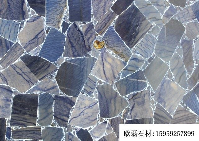 格兰云天(碎拼透光)大理石 玉石 天然石材厂家