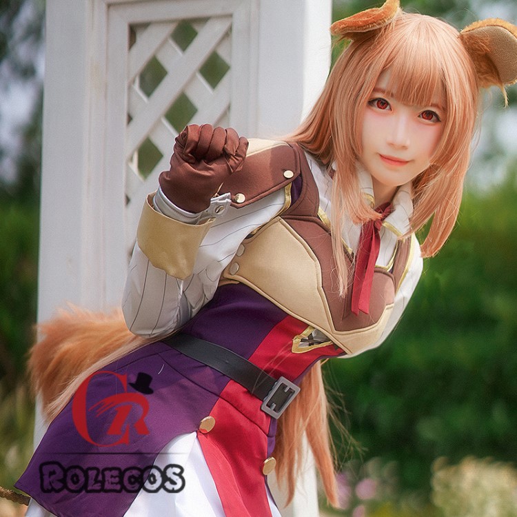 盾之勇者成名錄 拉芙塔莉雅cos  浣熊耳娘 cosplay服裝