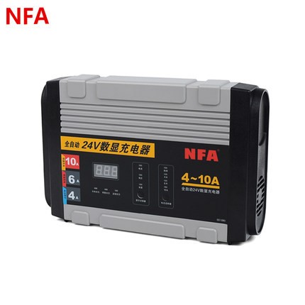 NFA纽福克斯24V10A充电器自动智能修复6816NV货车卡车电瓶充电器