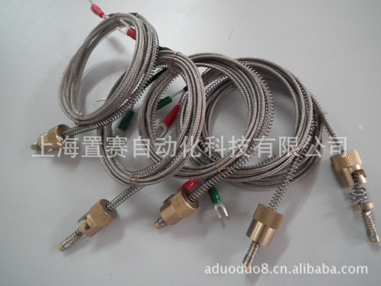 三線屏蔽PT100熱電阻封裝芯3*30熱電偶高精度溫度傳感器