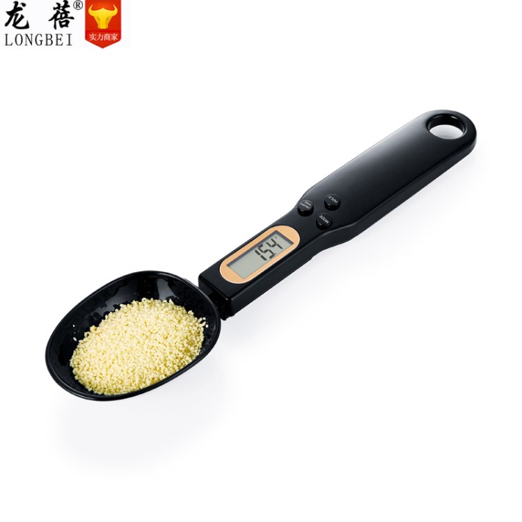 批發家用電子稱便攜式廚房配料秤電子量勺高精度勺子秤500g/0.1g